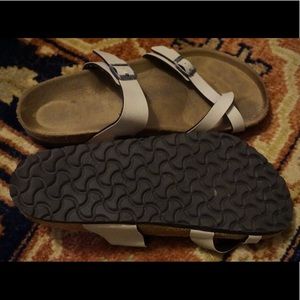 Birkenstock’s size 11. Used